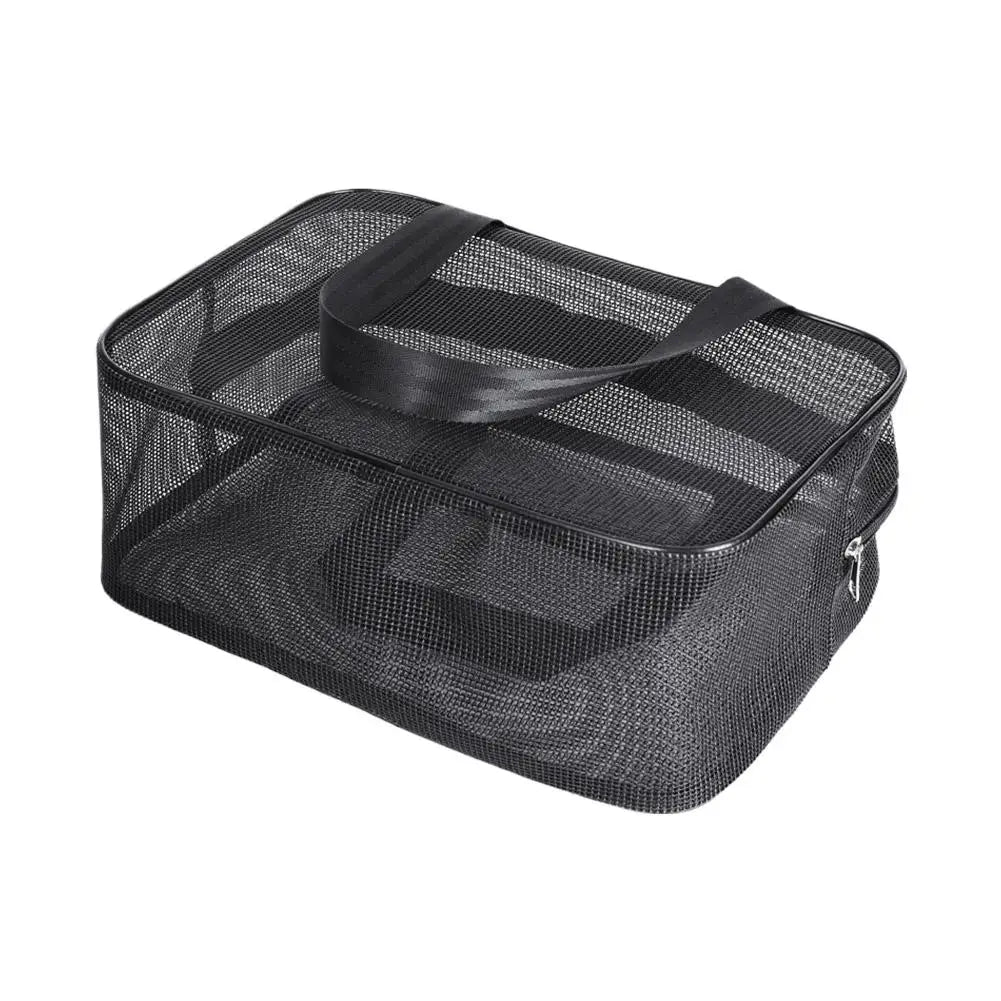 Mesh Shower Toiletry Bag – Large Capacity Bath & Travel Tote