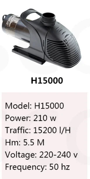 Hailear H10000 H12000 H15000 H18000 H20000 H23000 H25000 Garden Pond Filter Waterfall Circulation Pump .Submersible water pump Oasis Select H15000