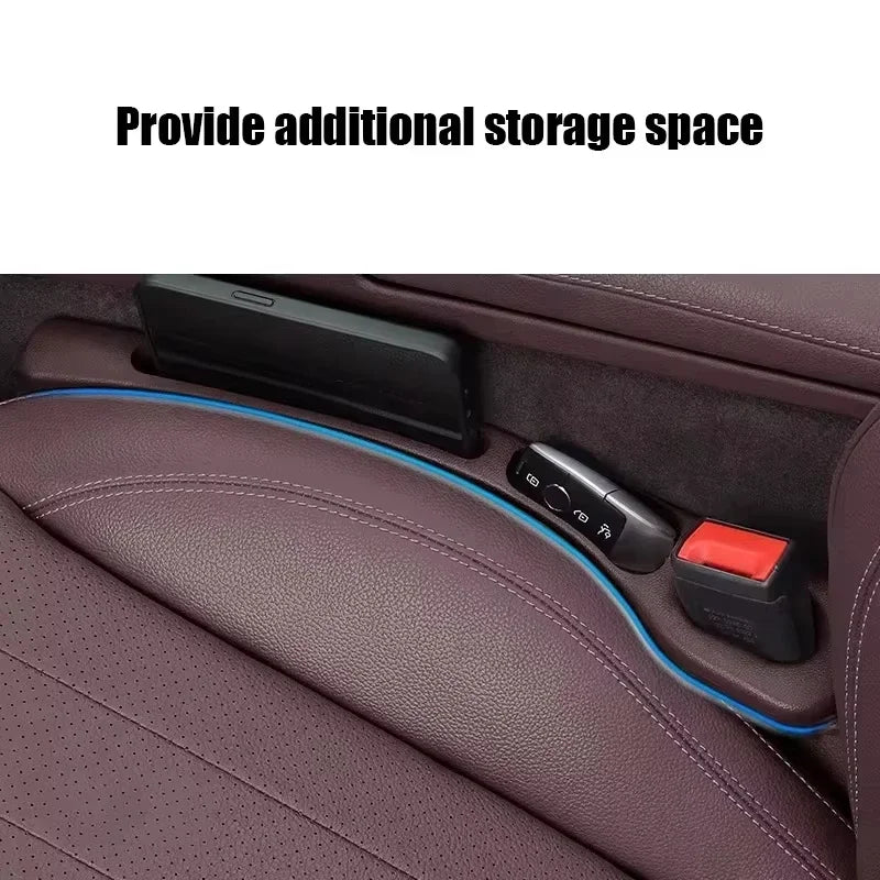 Car Seat Gap Filler Organizer Waterproof Car Seat Gap Plug Strip with 2 Grooves Seat Gap Storage Auto Interior Accessories Oasis Select
