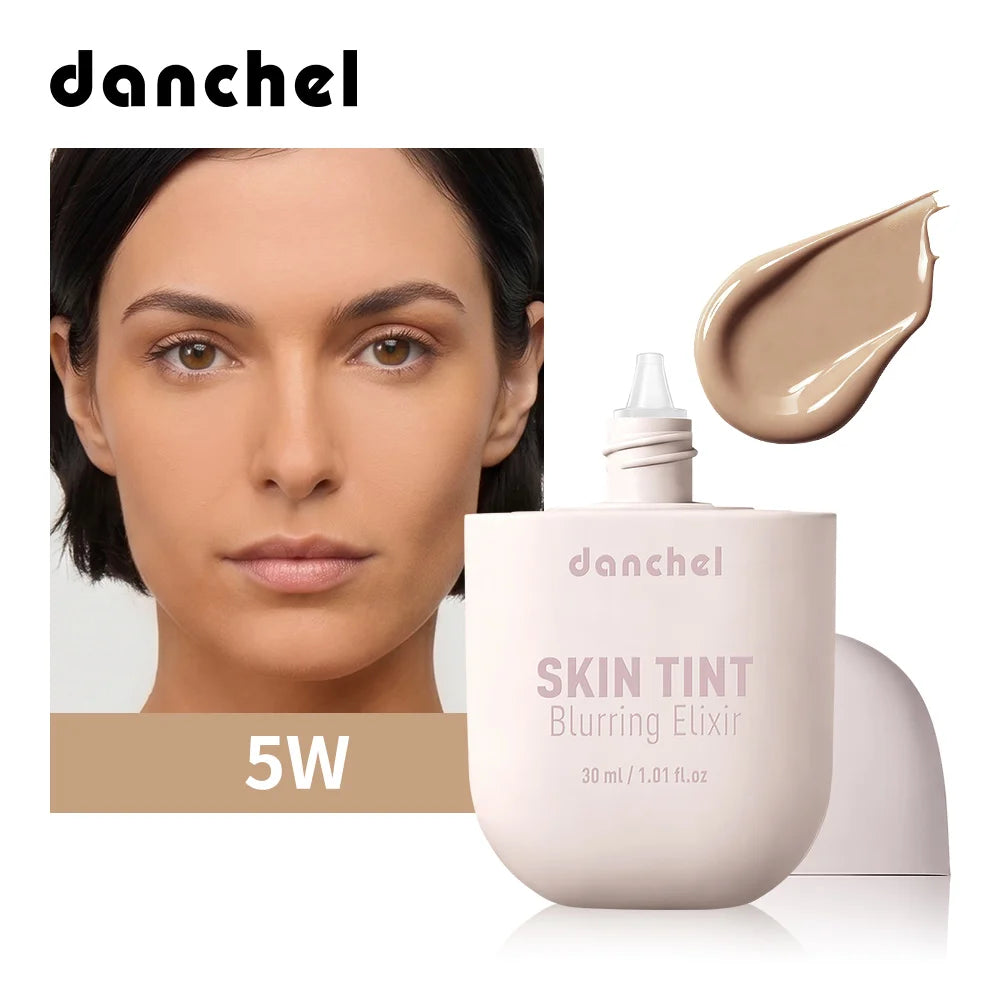 Skin Tint Blurring Elixir Even Skin Tone 12h Long-lasting Natural Finish Hide Pores Fine Lines Lightweight Breathable Skin Tint Oasis Select 5W