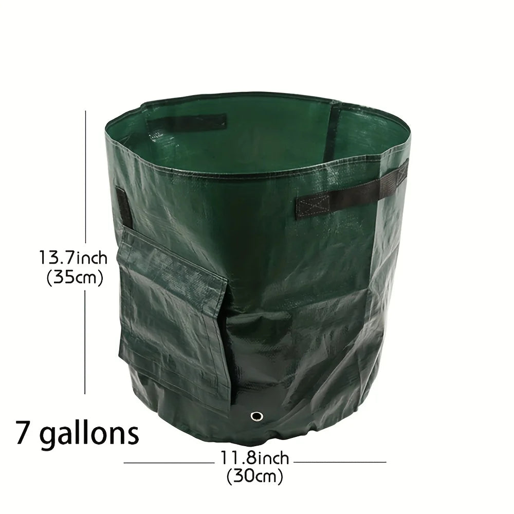 4PCSPotato Planting Bag,Breathable for Horticultural Cultivation of Vegetables and Fruits,Used for Planting Potatoes and Carrots Oasis Select