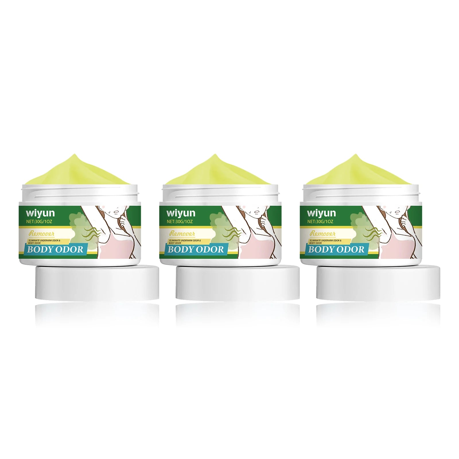 WIYUN Underarm Deodorant Cream – Natural, Long-Lasting Freshness