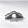 Chinese Style Arch Bridge Figurines Miniature Arch Bridges Ornament Zen Garden Bonsai Aquarium Micro Bonsai Landscape Decor Gift Oasis Select arch bridge