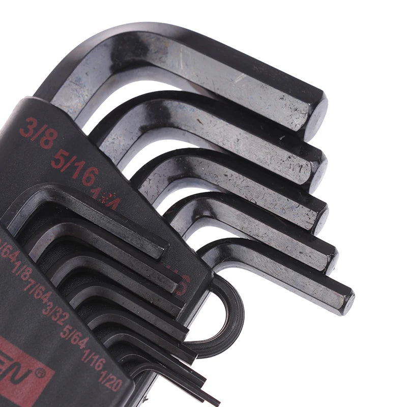 Allen Key Screwdriver Set with Handle for Motorcycles and Bicycles, Universal Torque Long Metric Oasis Select