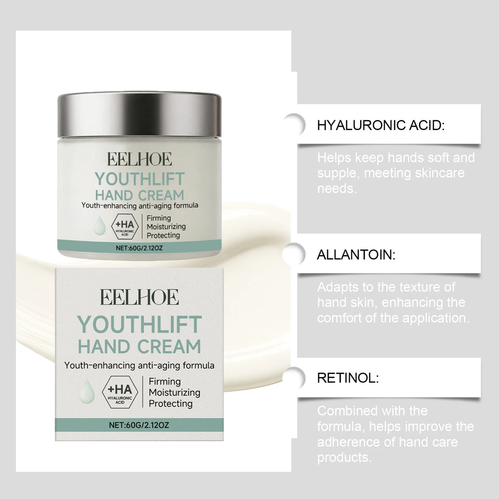 Retinol Hand Cream – Moisturizing Everyday Hand Care 60g Retinol Hand Cream Oasis Select