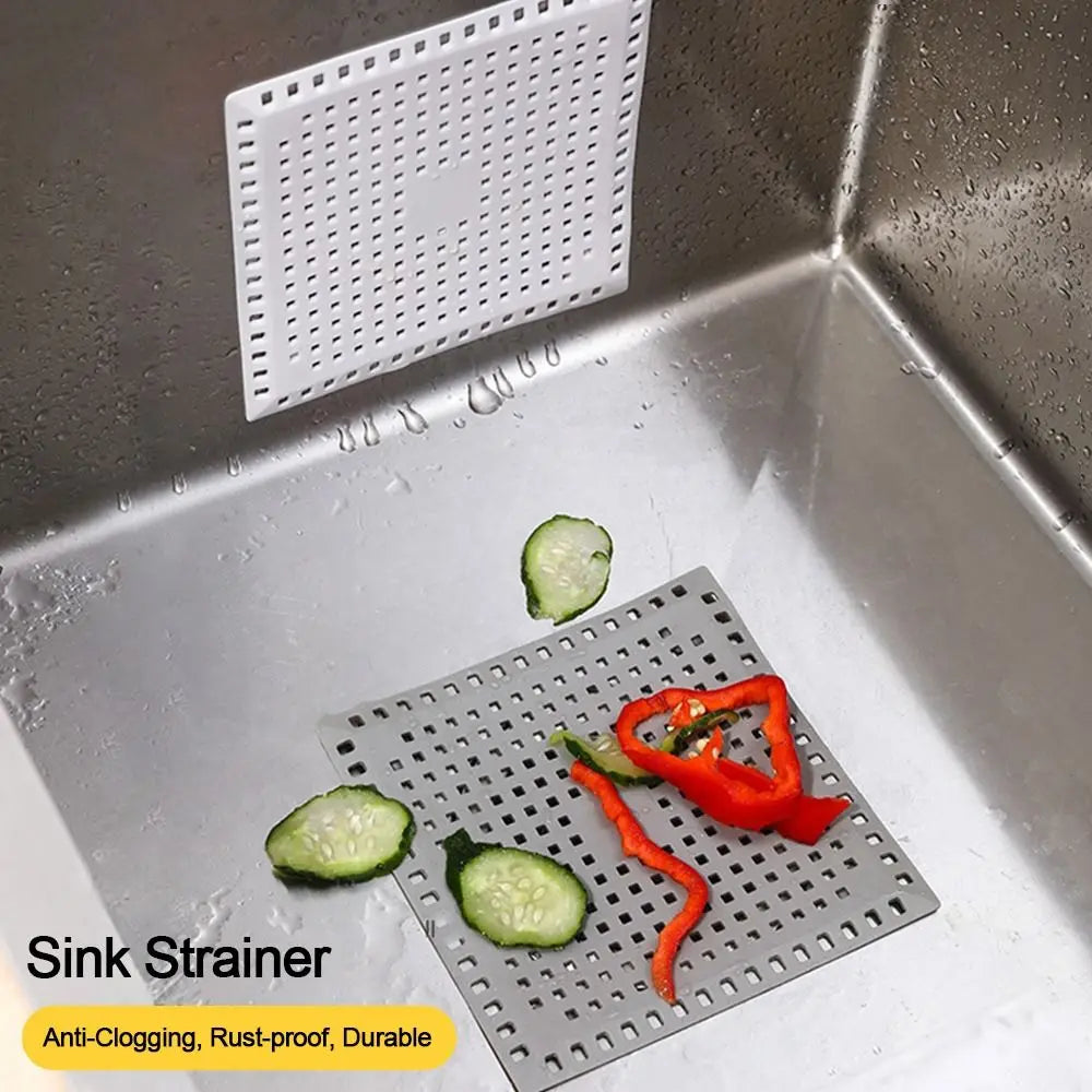 Useful NEW Sink Strainer Floor Drain Anti-blocking Mesh Trap Hair Clean Up Waste Catcher Kitchen Bathroom Accessories Oasis Select