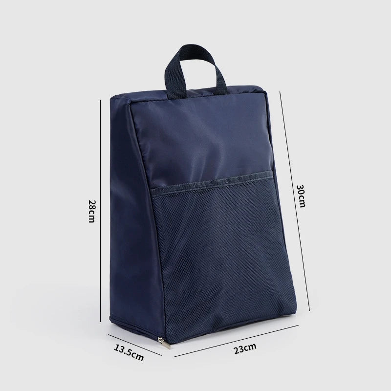 Travel Clothing Storage Bag Shoe Bag Outdoor Sports Portable Shoe Bag Dustproof and Waterproof Foldable Storage Bag Oasis Select Navy Blue