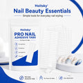 Super Sticky Waterproof Nail Adhesive Tabs Reusable Glue Stickers for Press-On Nails Portable Manicure Supplies Oasis Select 5sheets