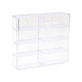 Acrylic Car Display Box 1:64 For Hot Wheels Car Model Toy 8 Grid Cabinet Rack Dustproof Stackable Car Storage Boxes Transparent Oasis Select Transparent