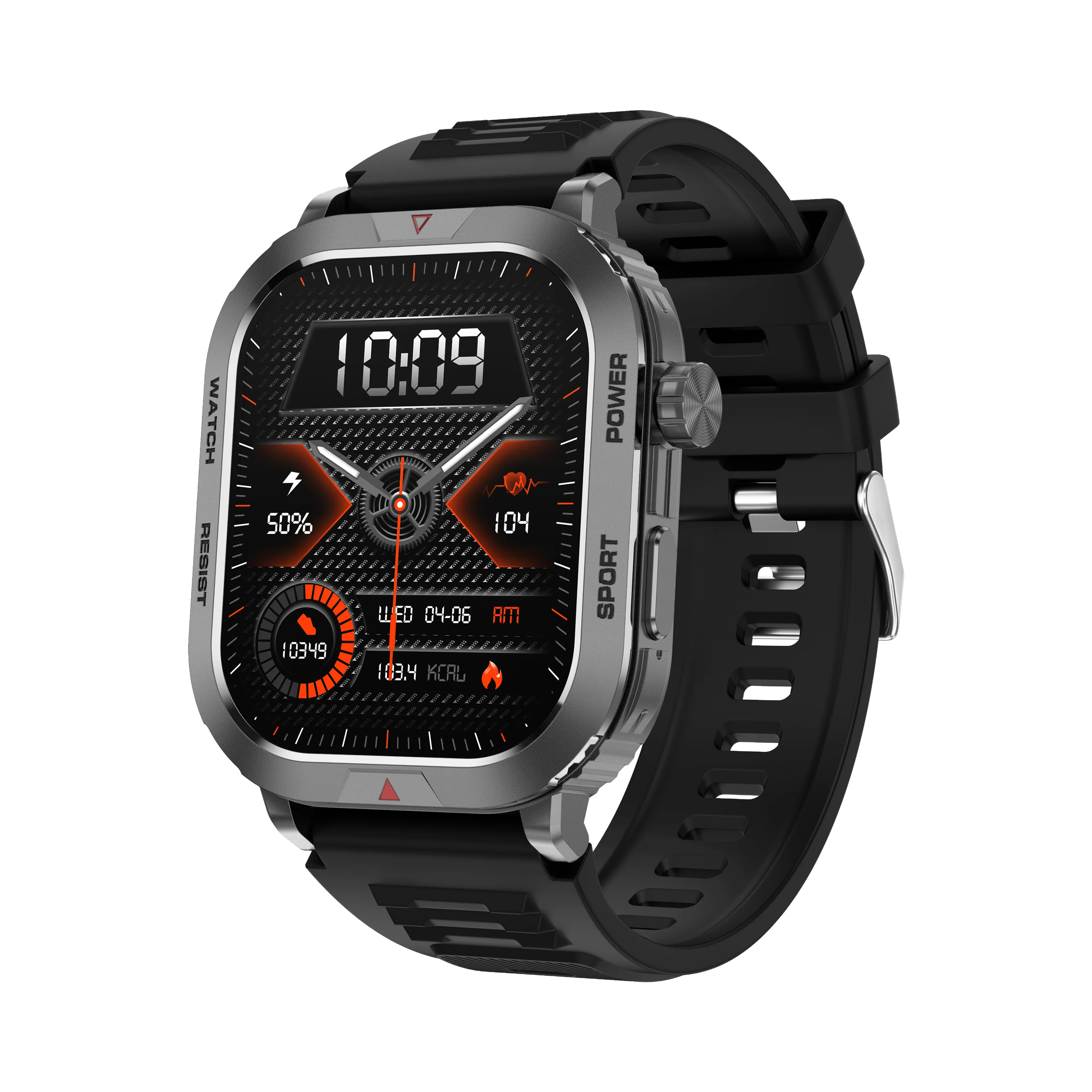MINGCC 2.01" Smartwatch 2025 – Bluetooth Call & Fitness Tracker