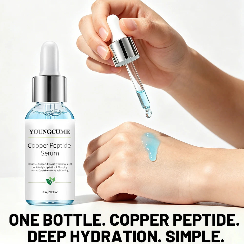 YOUNGCOME Copper Peptide Serum – Hydration & Plumping 40/60ml Copper Peptide Serum Oasis Select