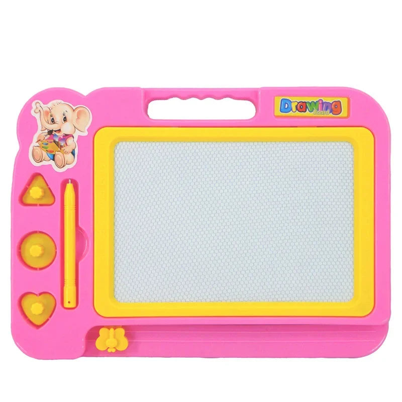 Children Magnetic Drawing Board WordPad Baby Color Graffiti Board Art Educational Drawing Toys Drawing Tool Gift For Kids Toy Oasis Select Pink