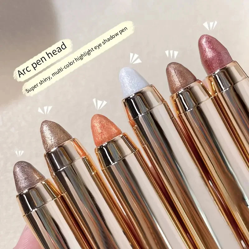 Double-Sided Eyeshadow Stick – Glitter & Matte Highlighter Pen