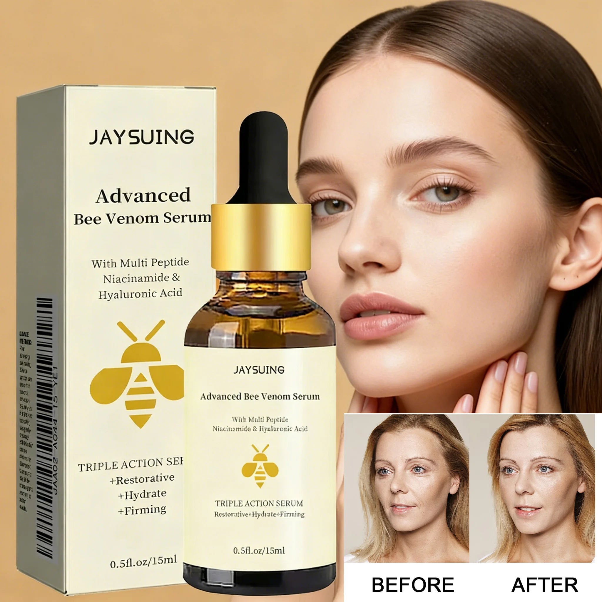 Bee Venom Anti-Aging Serum – Firming, Brightening 15ml Anti-Aging Face Serum Oasis Select