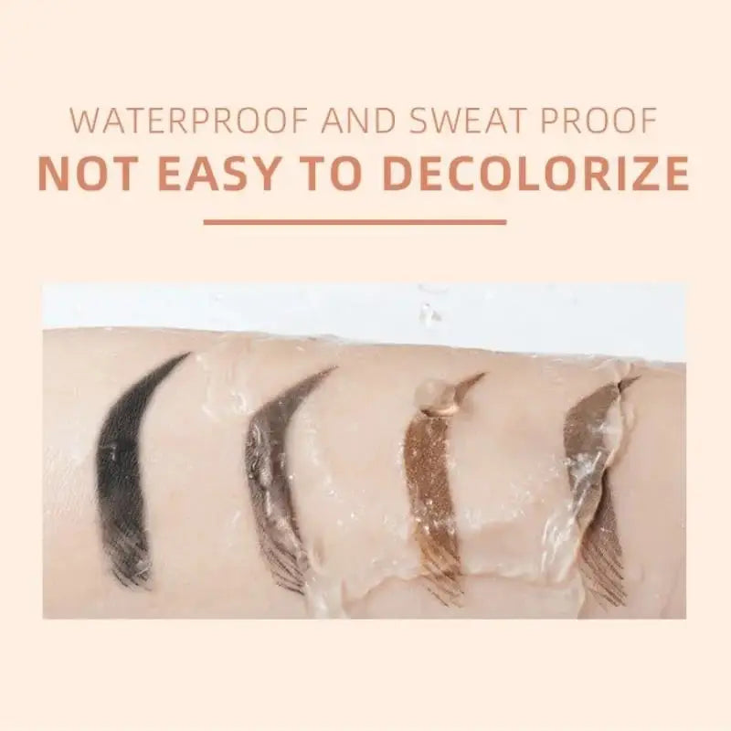 Dragon Ranee 6-Color Eyebrow Gel Kit | Waterproof Brow Styling