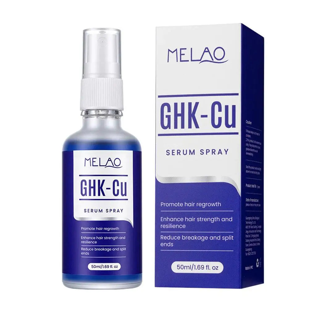 50ML Copper Peptide Serum for Hair Growth, GHK-Cu Peptide Hair Serum Non-Greasy Scalp Care for Thicker Fuller Hair Anti Loss Oasis Select 50ml