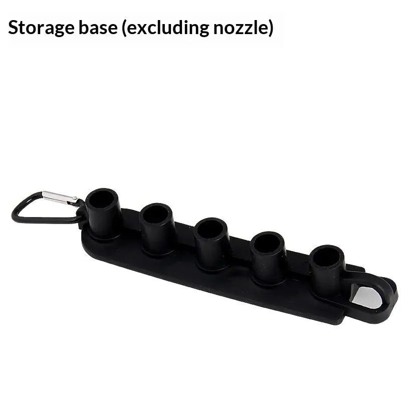 Universal Pressure Washer Tips Multiple Degrees Nozzle 1/4 Inch Quick Connect With Nozzle Holder 5 Spray Nozzle Tips Oasis Select 0