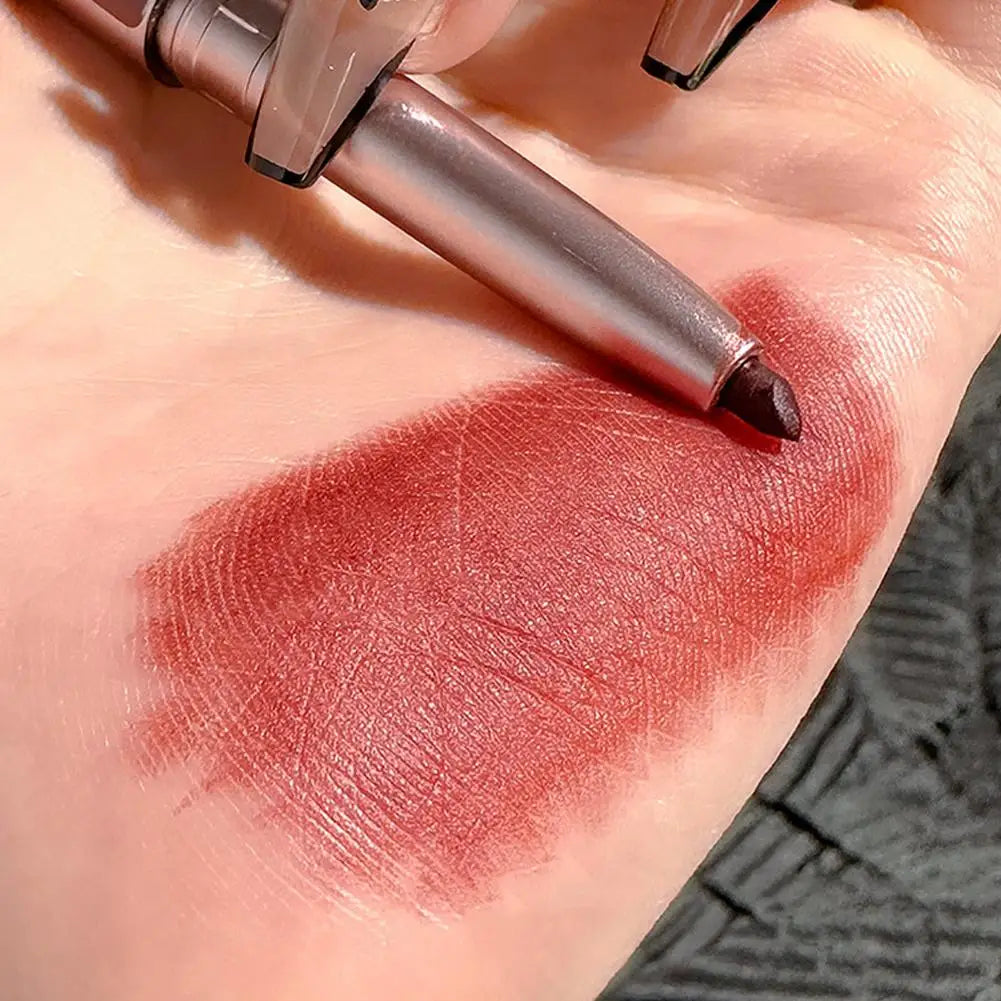 Matte lipliner Long-lasting Automatic Lip Liner Lipstick Lip Pencil Line Pen Beauty Waterproof Moisturizing Oasis Select