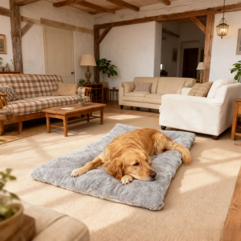 All-Season Double-Sided Pet Bed Mat for Dogs Cats - Large Size Reusable Pet Sofa Cushion Anti-Slip Pet Sleeping Pad Dog Beds Oasis Select