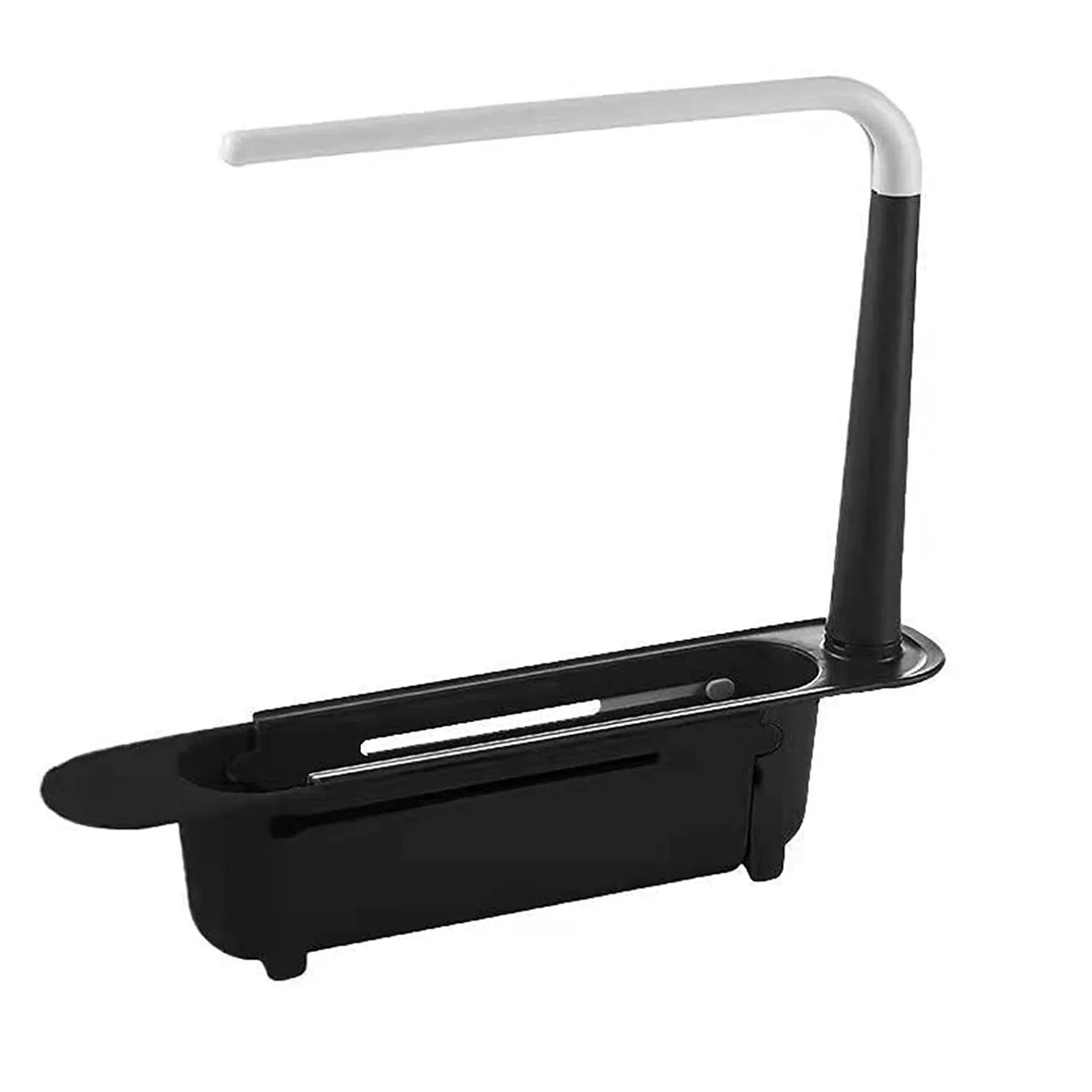 elescopic Sink Shelf Drainer Rack Kitchen Organizer Soap Sponge Holder Towel Rack Storage Organizer Basket Gadgets Accessories Oasis Select A