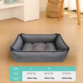 Pet Mattress Dual-purpose Waterproof Stain-resistant Wash-free Oxford Cloth Cat Dog Kennel Cat Scratch Skin for All Seasons Oasis Select Gray 60x40x18cm