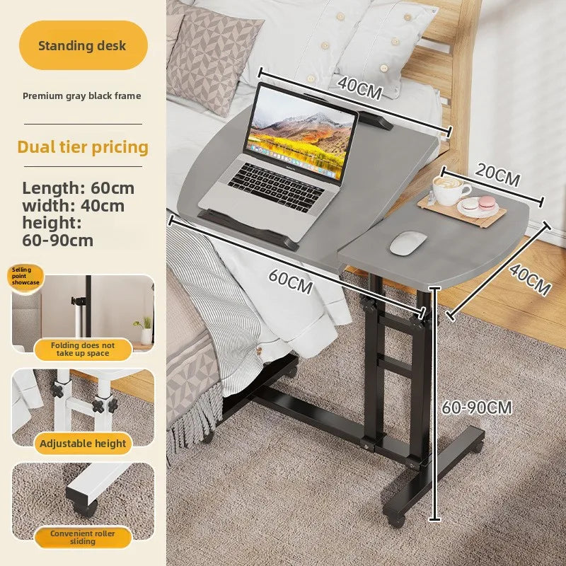 Multi-functional Bedside Table Removable Computer Desk Bedroom