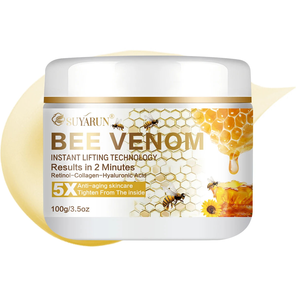 SUYARUN Retinol & Hyaluronic Acid Honey Firming Face Cream Firming Face Cream Oasis Select 100g