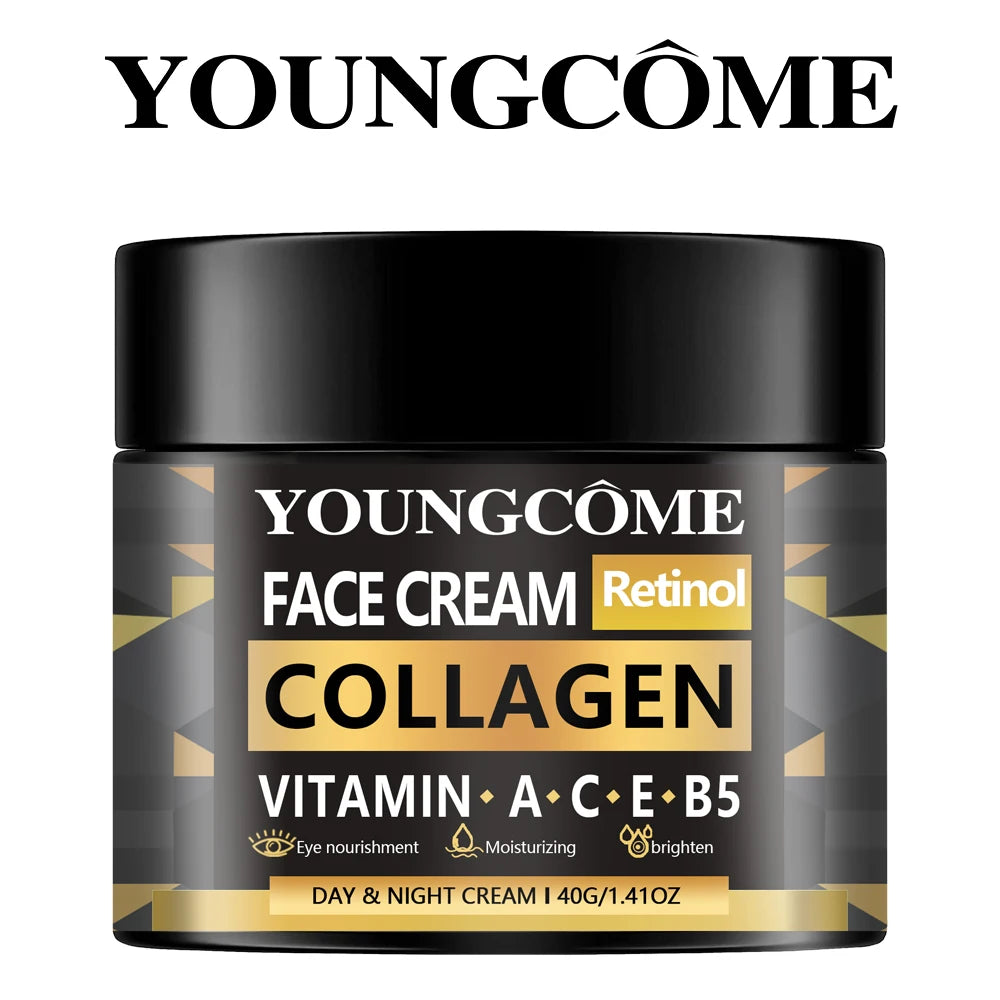 Retinol & Collagen Face Cream – Firming & Hydrating Moisturizer