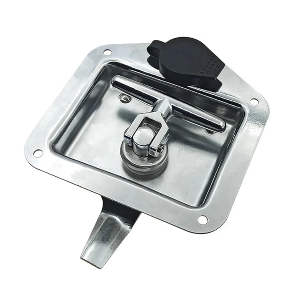 Easy Installation Lock Lock Key Black Truck Trailer Door Lock Easy Installation High-grade Material Portable Design Oasis Select