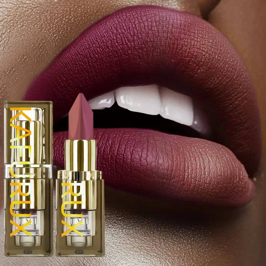 KAFURUX Glitter Two-Tone Gradient Lipstick | Matte Shimmer