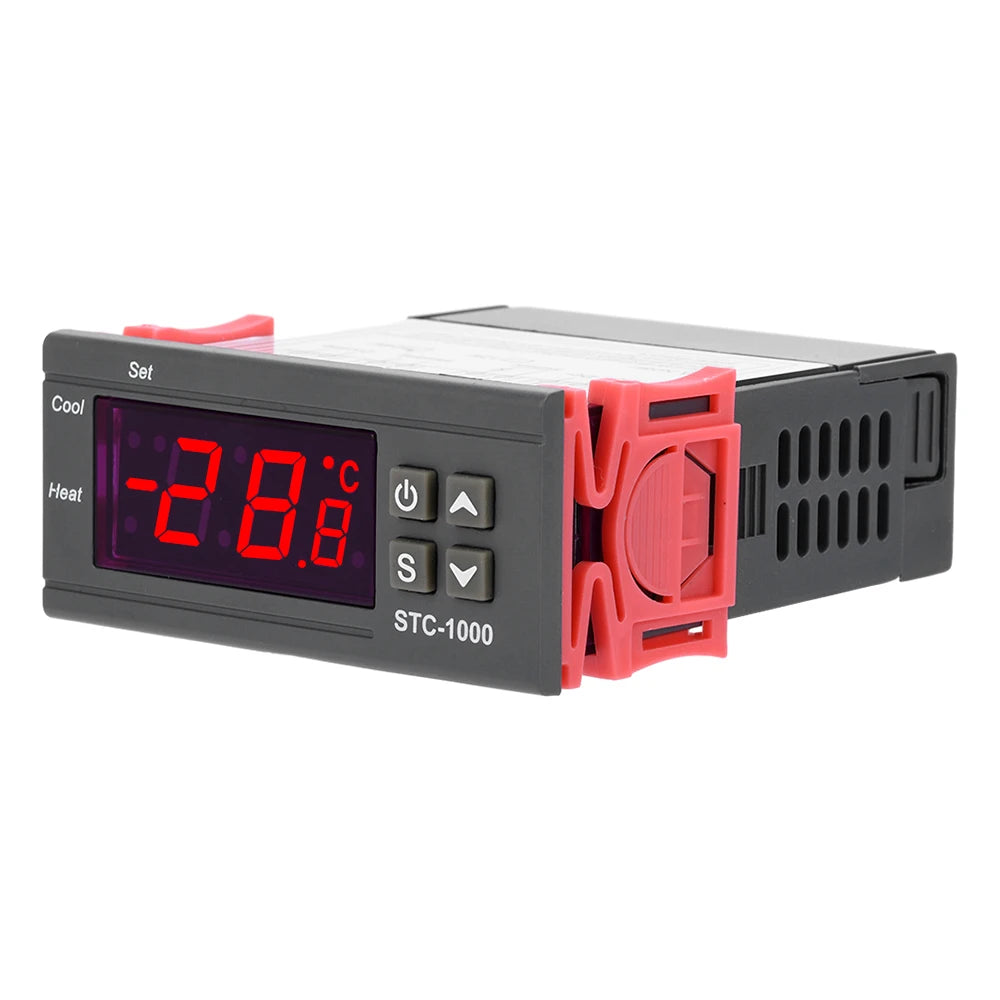 STC-1000 LED Digital Temperature Controller Temperature Regulator Thermostat Incubator 12V 24V 110V 220V Oasis Select