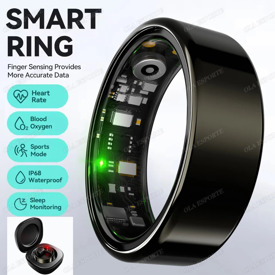 R09 Smart Ring – Heart Rate, SpO2 & Sleep Tracker | 5ATM