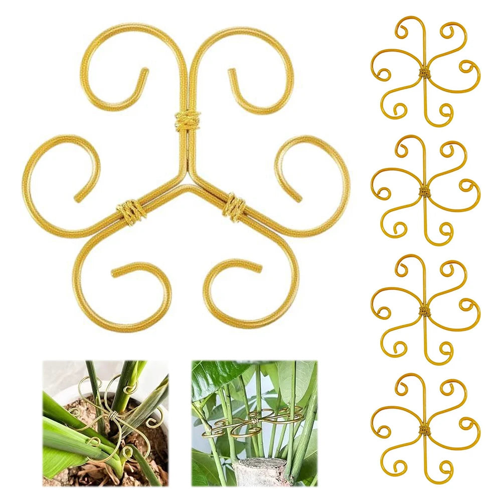 5-Pack Metal Plant Stem Supports – Monstera & Indoor Plants Plant Stem Supports Oasis Select