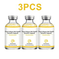 Deep Collagen Silk Peptide Intensive Ampoule Face-Lift Serum with Peptides & Deep Collagen Plumping, Smooth, Korean Skincare Oasis Select 3PCS