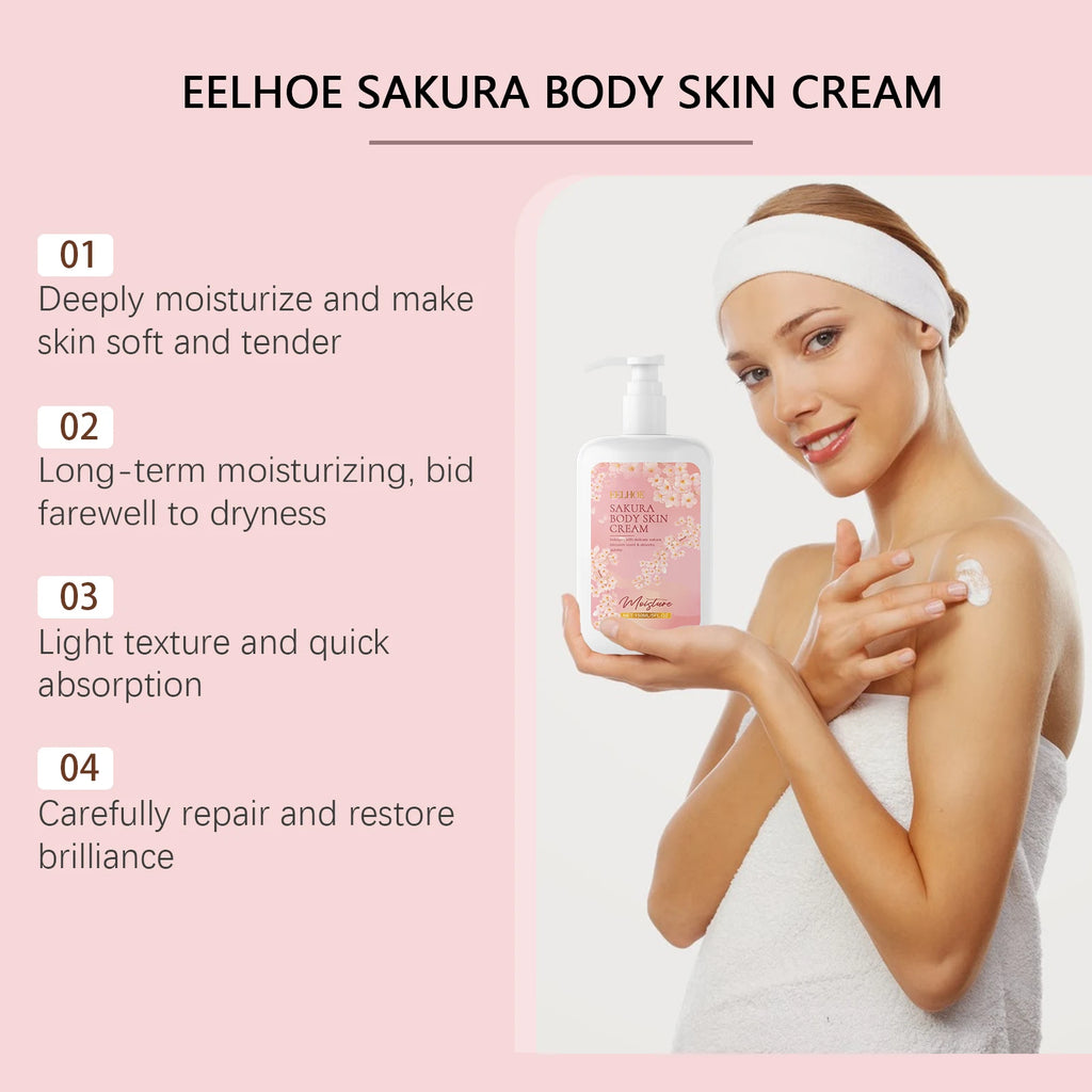 Sakura Moisturizing Body Lotion – Nourishing & Hydrating 150ml