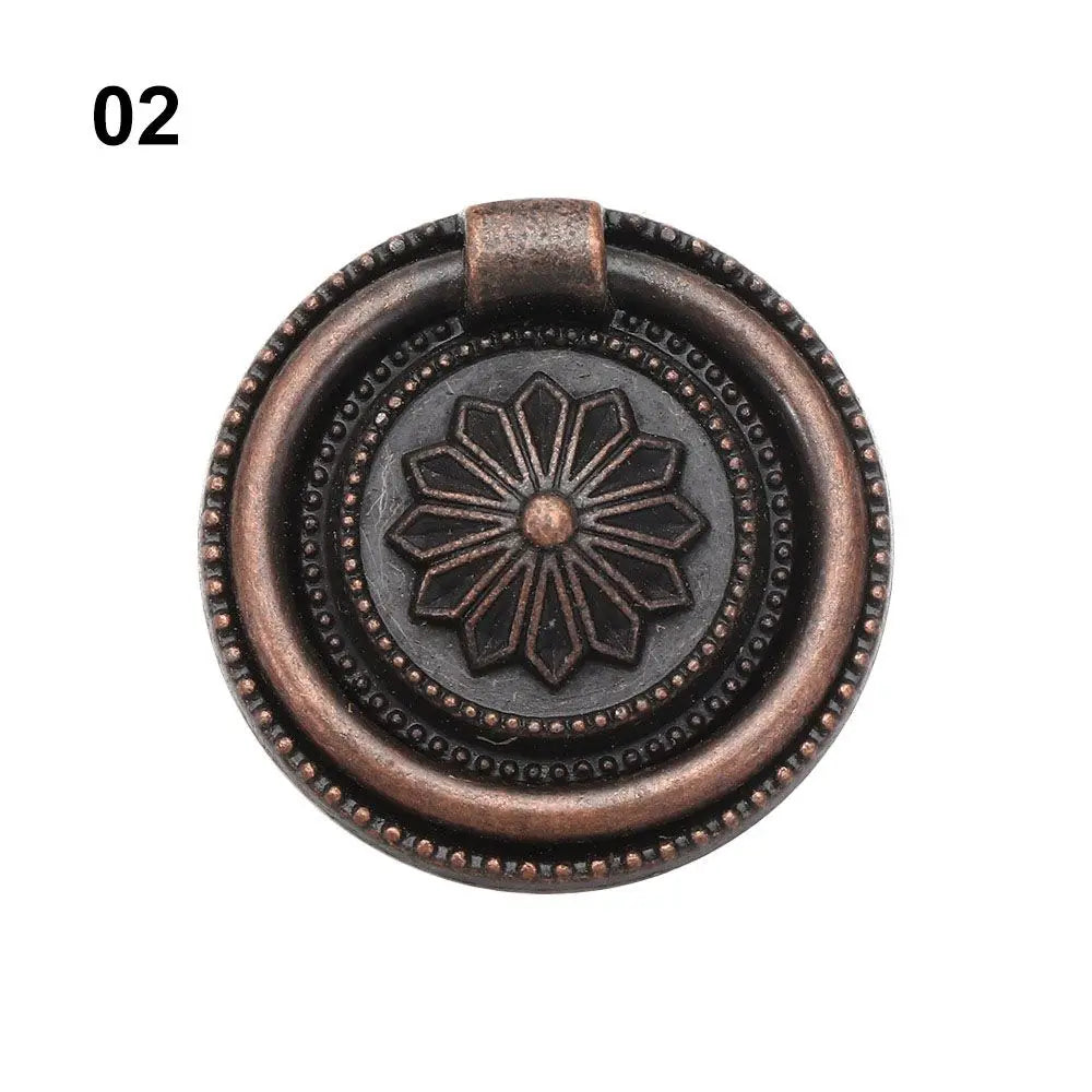 Antique Bronze Cupboard Wardrobe Dresser Furniture Handle Kitchen Cabinet Drawer Knobs Wooden Box Jewelry Box Knob Hardware Oasis Select 2