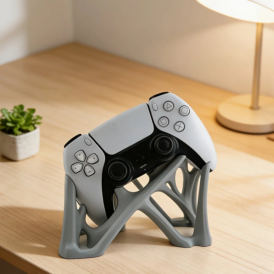 3D Printed Dual Game Controller Stand Holder Universal Gamepad Display Rack Gaming Desk Home Decor Creative Gift Oasis Select