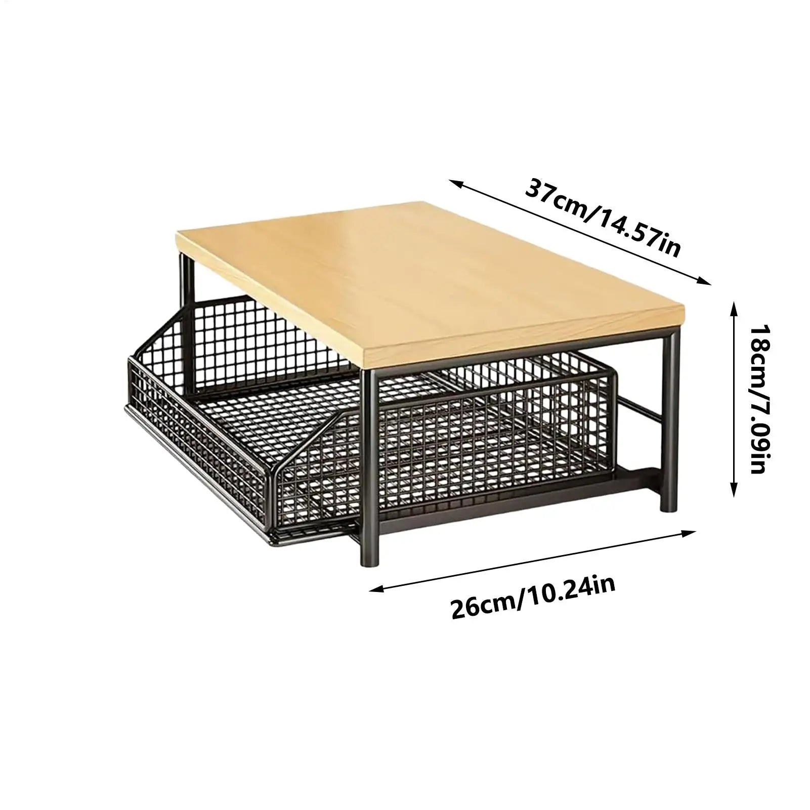Kitchen Rack 2-Tier Vertical Holder Rack Household Organizer Shelves for Pantry Kitchen Bathroom Garage Shower Bar Apartment Oasis Select