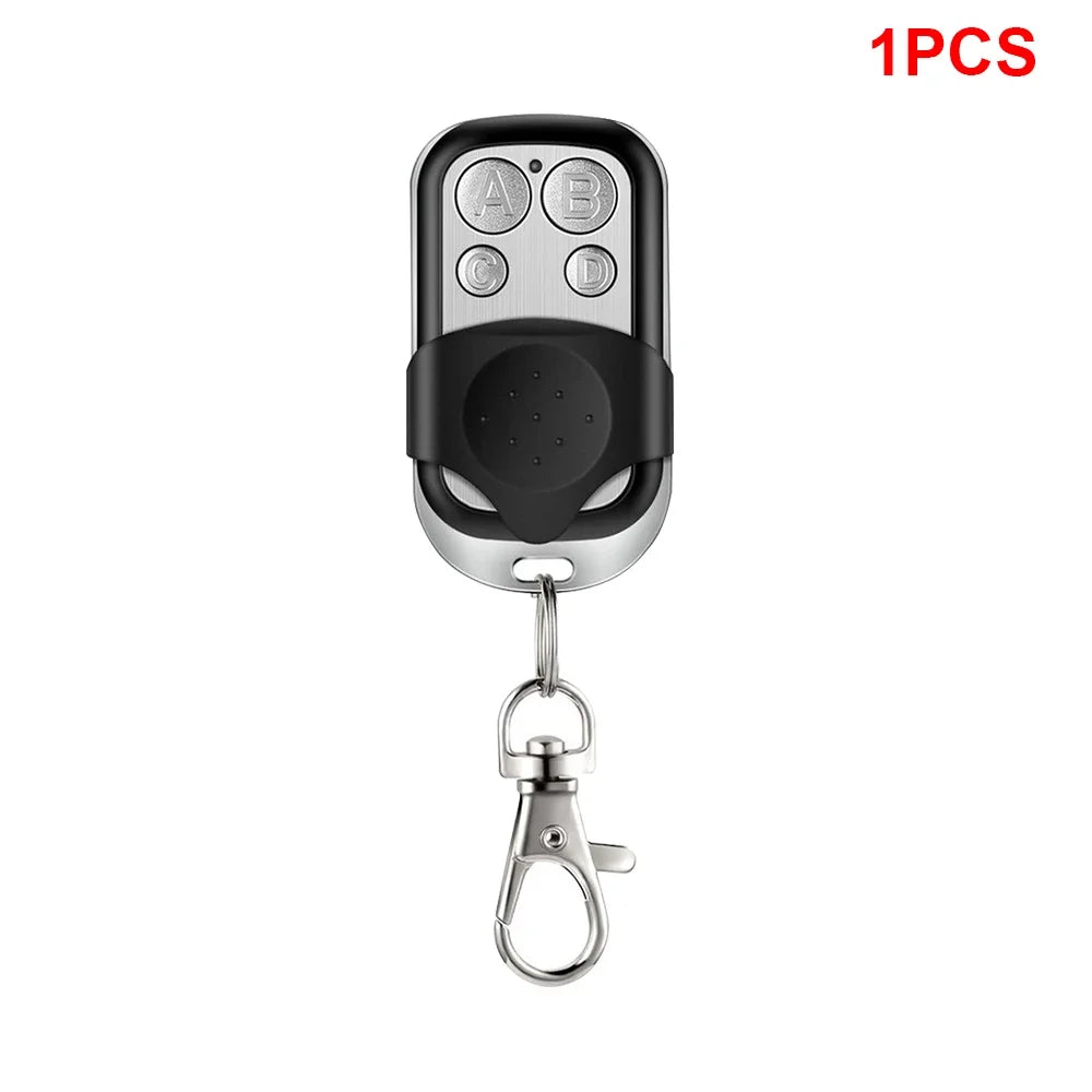 Universal 4 Buttons Garage Door Opener Remote Control 433MHZ Clone Fixed Learning Rolling Code Duplicator Garage Oasis Select 1pc