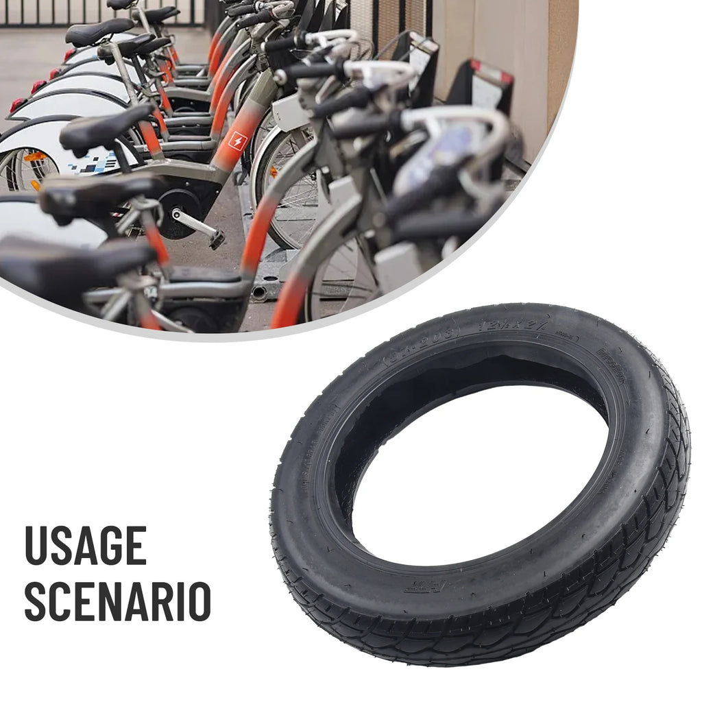 InnerOuter Tire Tube Set for Electric Scooter 1212\\ x 214\\ Rubber Material Inner Diameter 203MM Outer Diameter 300MM Oasis Select