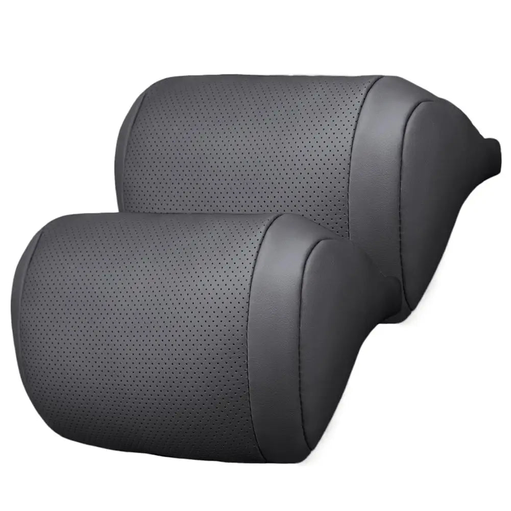 1/2Pcs Car Seat Headrest Universal Travel Rest 3D Neck Pillow Protect Neck Soft Fluffy Comfortable Neck Rest Car Accessories Oasis Select