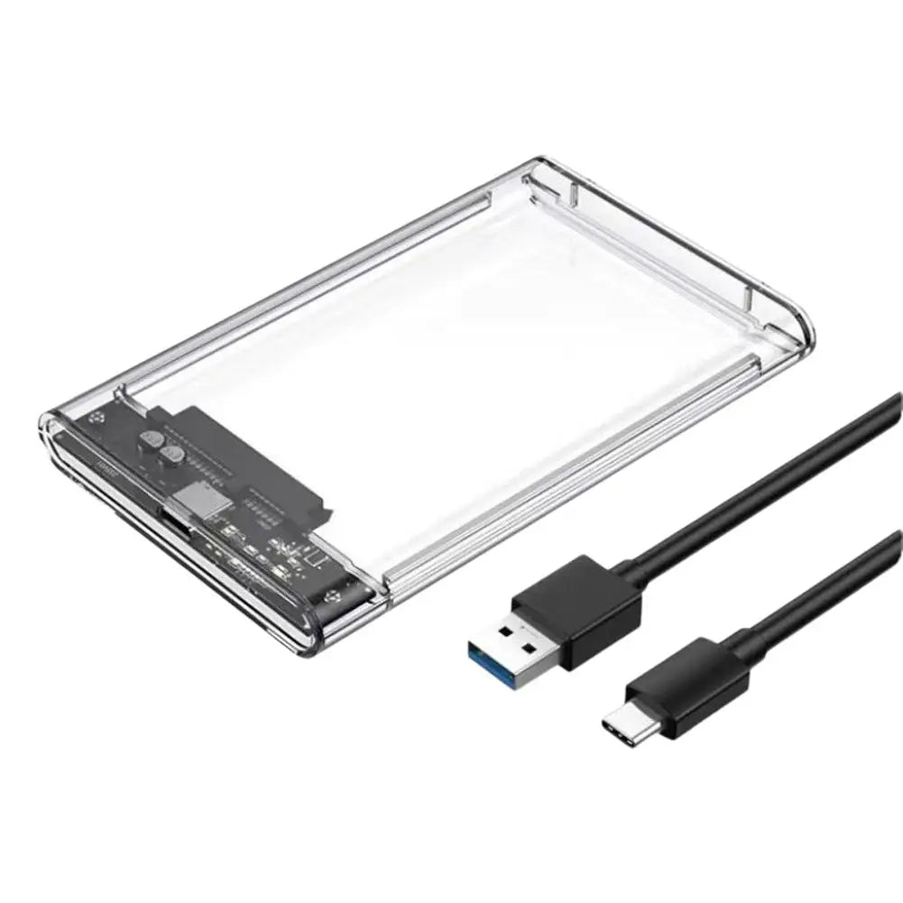 USB 3.0 & USB-C 2.5" SATA Hard Drive Enclosure – 5Gbps