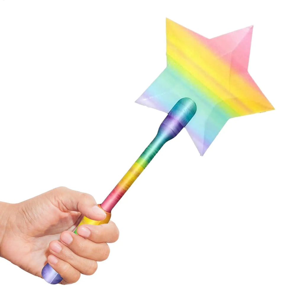 Payment Card Holder Wand 3D Printed Star Stick Contactless Card Holder Wand for Kids Women Store Supermarket Restaurant Party Oasis Select