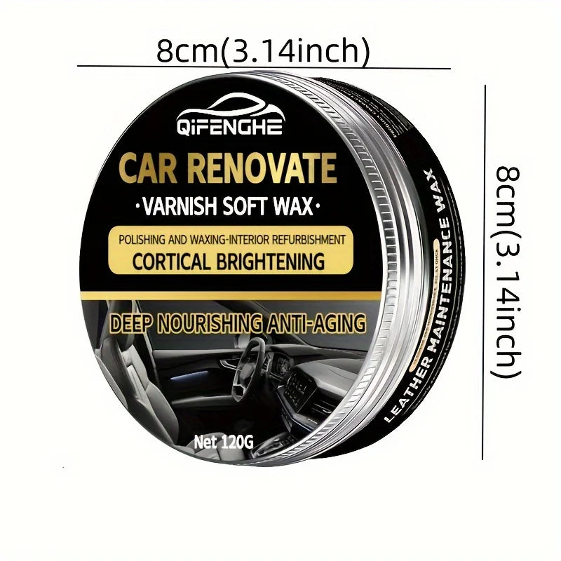 Car Interior Wax – Leather, Plastic & Dashboard Polish