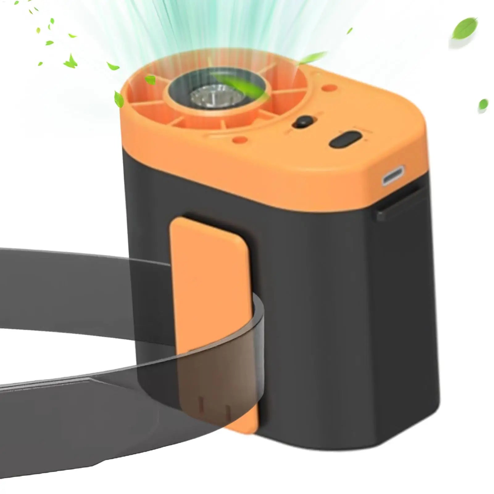 Belt Fan Rechargeable Air Cooler with Light Body Fan Portable waist-mounted high-speed electric fan for cooling and heat relief Oasis Select