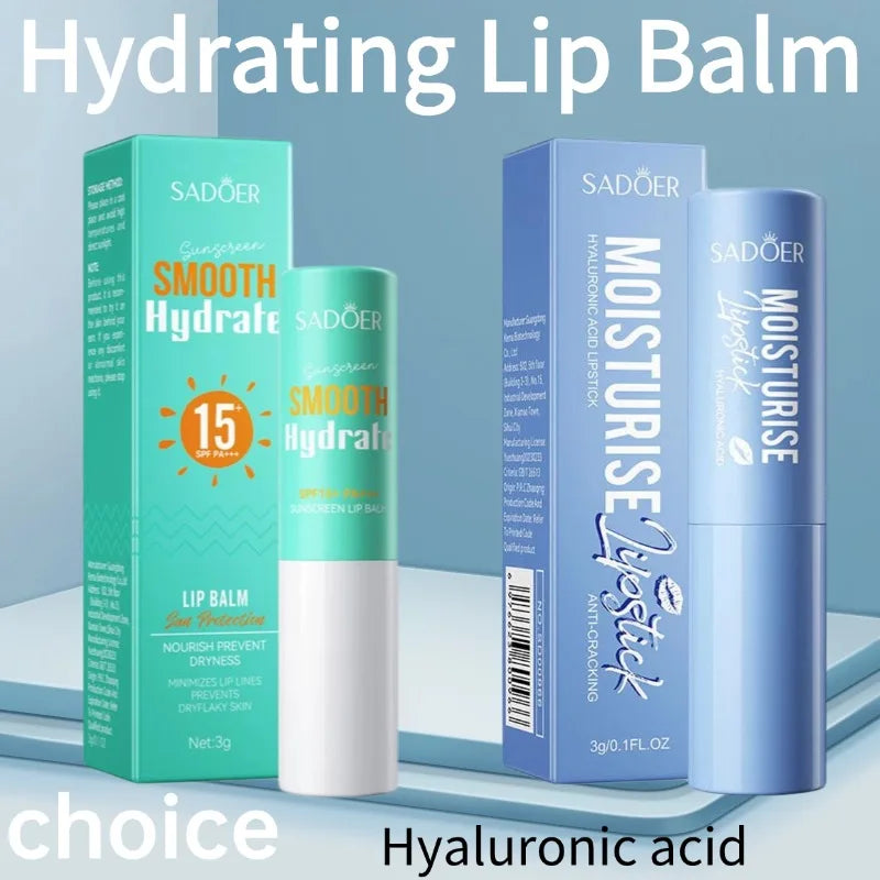 Hyaluronic Acid Lip Balm SPF15 – Moisturizing & Brightening