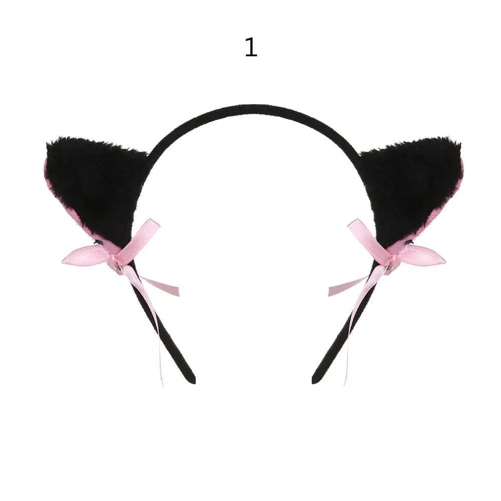 Lovely Club Bar Anime Cosplay Small bell Cat Ear Head Band Hair Accessories Cartoon Hair Band Oasis Select 1-
