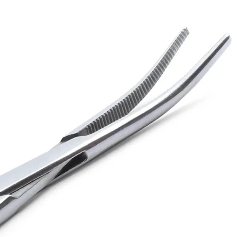 JUSTINLAU 16/18/20CM Bent/straight Stainless Steel Locking Hemostatic Forceps Cupping Cotton Surgical Forceps Fishing Tool Plier Oasis Select