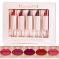 CmaaDu 5-Piece Velvet Matte Lipstick Set – Waterproof & Long-Lasting