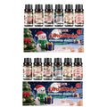 Christmas Essential Oil Set – 6 Festive Holiday Scents 6x10ml Aromatherapy Essential Oil Set Oasis Select 2 Sets 6x10ml